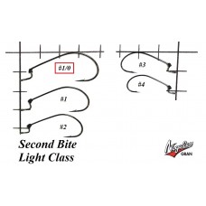 Офсетные крючки Varivas Nogales Second Bite Light Class #1/0 (7 шт. в уп.)