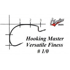 Офсетные крючки Varivas Nogales Hooking Master Versatile Finess #1/0 (8 шт. в уп.)