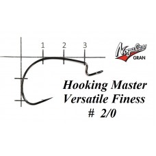 Офсетные крючки Varivas Nogales Hooking Master Versatile Finess #2/0 (8 шт. в уп.)
