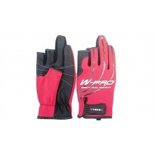 Перчатки WONDER красные с пальцами WG-FGL 022 M