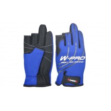 Перчатки WONDER синие с пальцами WG-FGL 043 L