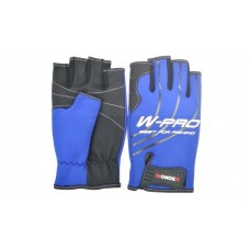 Перчатки WONDER синие без пальцев WG-FGL 053 L