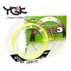 Плетёная леска YGK G-Soul X3 Real Sports / #1,5 - 150m