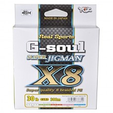 Плетёная леска YGK G-Soul Super Jigman X8 / #1 - 300M