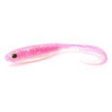 Приманка Flash J Grub 4.5" SW 117 glow pink/silver Fish Arrow