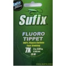 Флюорокарбон Fluoro Tippet Clear 25м 0,203мм Sufix