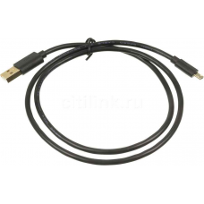 Кабель 2A Square Connector, micro USB B (m), USB A(m), 0.75м, черный