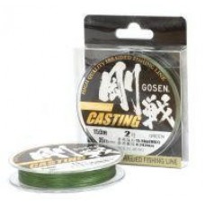 Шнур W 8 Braid Casting 150м 1.0 Moss Green Gosen