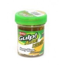 Приманка Gulp Alive Honey Worms white Berkley