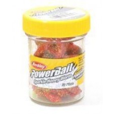 Приманка Powerbait Honey Worms 25 red scales Berkley