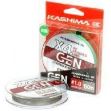 Шнур KASHIMA X4 0,153мм dark grey
