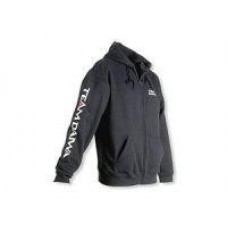 Толстовка с капюшоном Team Daiwa Zipper Hoodie Black XL