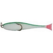 Поролоновая рыбка "Контакт"(двойник) 10см, бело-зеленый ООО"Контакт"