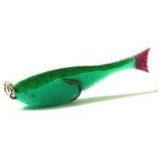 Поролоновая рыбка "Контакт"(двойник) 10см, зеленый ООО"Контакт"