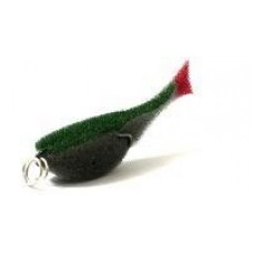 Поролоновая рыбка "Контакт"(двойник) 10см, серо-зеленый ООО"Контакт"