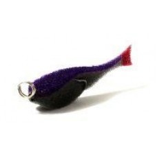 Поролоновая рыбка "Контакт"(двойник) 10см, серо-фиолетовый ООО"Контакт"