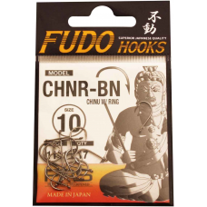 Крючок FUDO CHINU W/RING №10 BN (1101) (17шт)