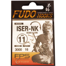 Крючок FUDO ISEAMA W/RING №11 NK (3000) (16шт)