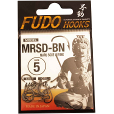Крючок FUDO MARU SODE W/RING №5 BN (4401) (16шт)