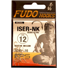 Крючок FUDO ISEAMA W/RING №12 NK (3000) (16шт)