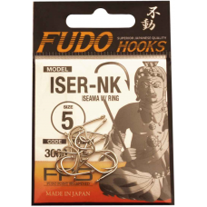 Крючок FUDO ISEAMA W/RING №5 NK (3000) (15шт)