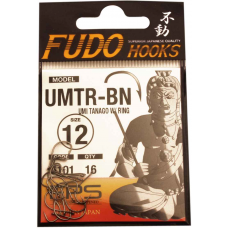 Крючок FUDO UMI TANAGO W/RING №12 BN (3101) (16шт)