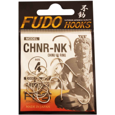 Крючок FUDO CHINU W/RING №4 NK (1100) (16шт)