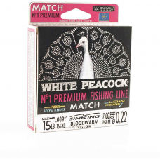 Леска BALSAX White Peacock Match BOX 150м 0,22 (7,0кг)