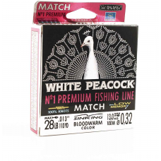 Леска BALSAX White Peacock Match BOX 100м 0,32 (13,0кг)