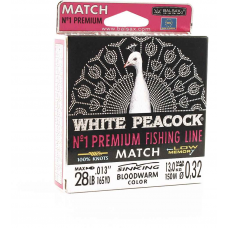 Леска BALSAX White Peacock Match BOX 150м 0,32 (13,0кг)