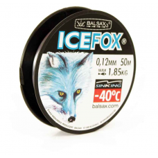 Леска BALSAX Ice Fox Arctic blue BOX 50м 0,12