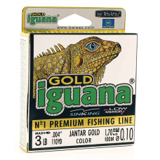 Леска BALSAX Iguana Gold BOX 100м 0,10 (1,7кг)