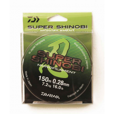 Леска DAIWA Super Shinobi 0,28мм 150м (светло-зеленая)