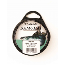 Леска DAIWA Samurai Zander 0,25мм 500м (светло-зеленая)