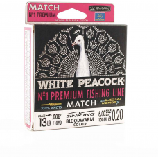 Леска BALSAX White Peacock Match BOX 100м 0,20 (6,0кг)