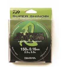 Леска DAIWA Super Shinobi 0,16мм 150м (светло-зеленая)