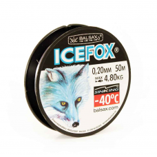 Леска BALSAX Ice Fox Arctic blue BOX 50м 0,20