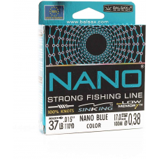 Леска BALSAX Nano Blue BOX 100м 0,38 (17,0кг)