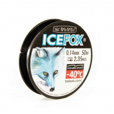 Леска BALSAX Ice Fox Arctic blue BOX 50м 0,14