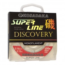 Леска Kosadaka Super Line Discovery, прозрачная, 100 м., 0.30 мм.