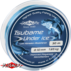 Леска "Mikado" TSUBAME UNDER ICE 0,10 ( 30м) - 1,95кг NEW-2013 (ZTU010)