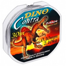 Леска "Mikado" DINO CONTRA 0,12 (30м) - 2,70 кг (ZDD 012)