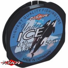 Леска "Mikado" Under Ice 0,20 (50m) - 4,80 кг (ZJB 020)