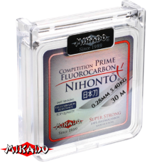 Леска "Mikado" NIHONTO FLUOROCARBON PRIME 0,25 (30м) - 4,70кг (квадратная шпуля ) NEW-2015 (ZFLP3 025)