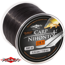 Леска "Mikado" NIHONTO CARP 0,24 (300м) - 7,50кг NEW-2014 (ZNK024)