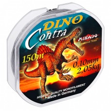 Леска "Mikado" DINO CONTRA 0,14 (150м) - 3,00 кг (ZDA 014)