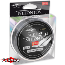 Леска "Mikado" NIHONTO SILK LINE 0,22 ( 150м ) - 6,30кг NEW-2016 (ZNS 022)