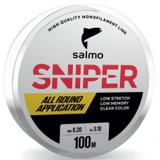 Леска монофильная Salmo Sniper Clear 100/025