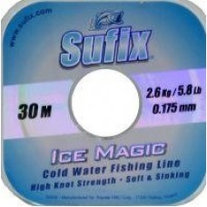 Леска Ice Magic x12 Platinum 30м 0,155мм Sufix