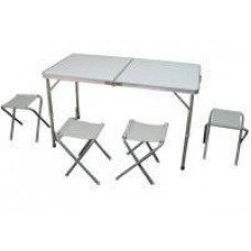 Набор Woodland Picnic Table Set, стол и стулья